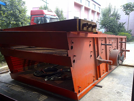 Circular vibrating screen